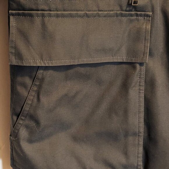 VTG LONDON FOG Men (L) Oversized Parka Winter Jacket Faux Fur Collar & Liner 90s - Picture 8 of 10